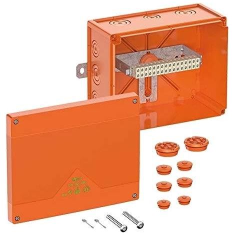 Spelsberg Caja de derivación naranja montaje mural techo