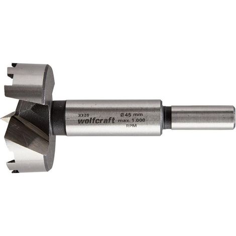 Wolfcraft - Forstnerbohrer INNOV. L=90mm ø45mm - 3326000 (1/4)