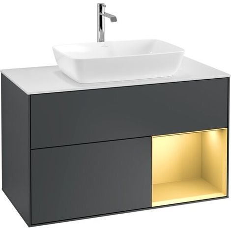 Villeroy & Boch G781HFHG Meuble sous-lavabo Finion G78 (1/2)