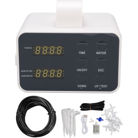 IP65 Automatic Plant Waterer, Rainproof Indoor Automatic Watering System, Automatic Drip Irrigation Kit for Potted Plants (1/5)