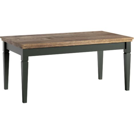 Mesa de centro Martin Verde y Madera (1/5)