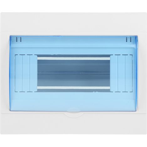 1pc Plastic Distribution Protection Box For 5-8 Ways Circuit Breaker Indoor On The Wall