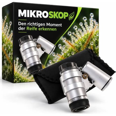 Digitales Mikroskop 60 Fach Taschenmikroskop Lupe Pflanzenmikroskop (1/5)
