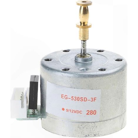 Moteur EG530SD-3F DC5-12V pour platine vinyle, pièces détachées pour tourne-disque, remplacement pour phonographe, moteur professionnel pour gramophone (1/5)