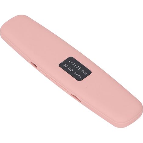 Oreiller haut-parleur à conduction osseuse Bluetooth rechargeable pour une aide au sommeil optimale, idéal pour les personnes dormant sur le côté (hommes et femmes), rose (1/5)