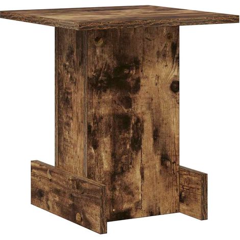 Maison Exclusive - Mesa Auxiliar Roble ahumado 35,5 x 35 x 40 cm