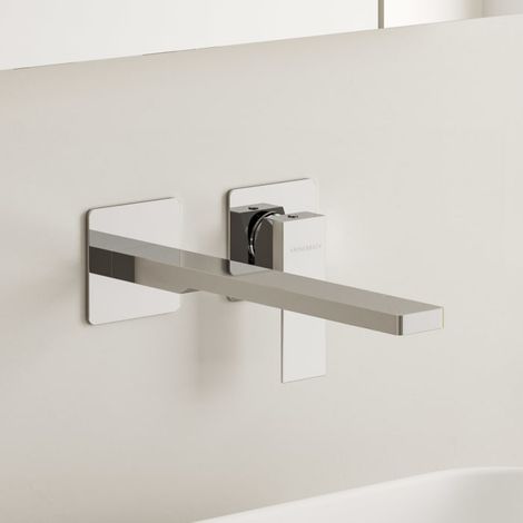 Kronenbach Quara 3.0 Waschtisch-Wandarmatur Ausladung 24 cm (1/5)