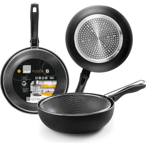 Friggitrice ibili fusion 26 cm antiaderente cestello inox