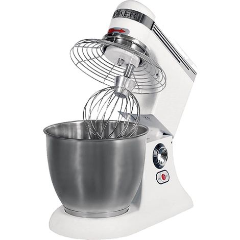Batteur Mélangeur Professionnel 3 Vitesses - Cuve 7 L - PizzaGroup