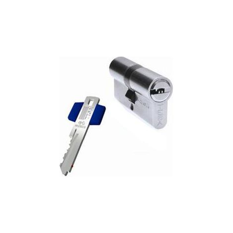 TESA BOMBILLO SEGURIDAD T60 30X30 LATON MED.CILINDRO 30X50 ACABADOS NIQUEL