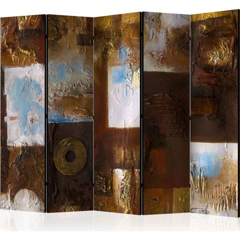 Paravent 5 Volets "Winter Landscape" 172x225cm (1/2)