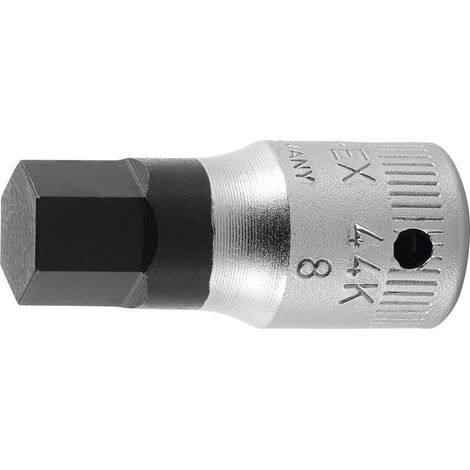 Inserti a bussola 44 K 1/4 di pollice Interno-Esagonale 8mm L.28mm (1/2)