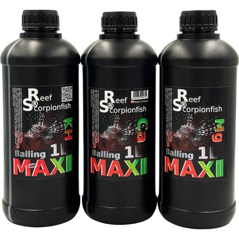 Peces escorpión de arrecife Balling 3x1L MAX II