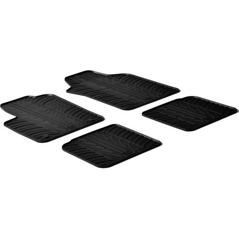 Set tappeti su misura in gomma - compatibile per Lancia Ypsilon 5p (06/1111/24)