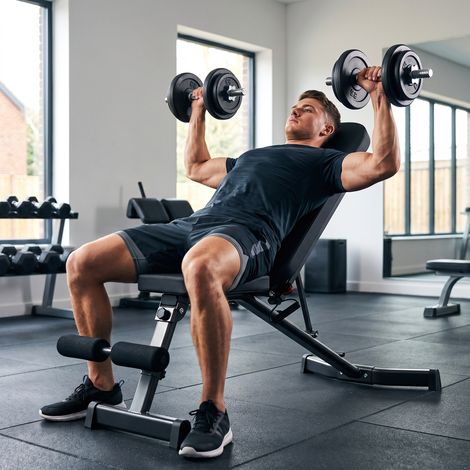 Banc de musculation pliable avec extension de jambes, dossier inclinable à 3 positions, 3 niveaux de résistance, capacité de charge de 300 kg (1/5)