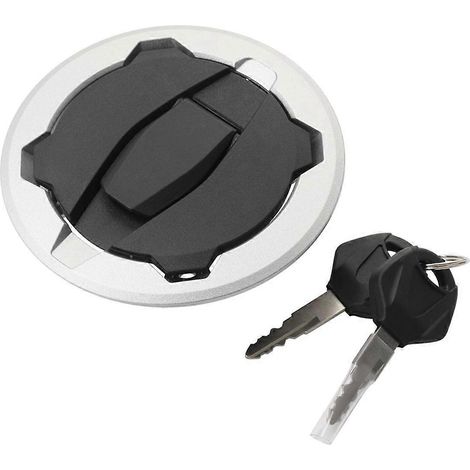 Bouchon de réservoir d'essence avec clés pour Kawasaki Ninja 400 500 650 ZX-4RR Z400 Z650 Z900 ZX6R Z H2 - Pièce de rechange 51049-0735 (1/5)
