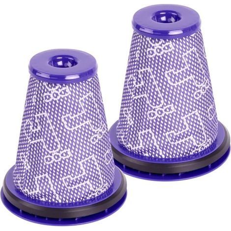 Lot de 2 Préfiltres de Rechange pour Aspirateur Dyson Modèles CY18 CY22 CY23 CY24 CY25 DY75 DY77 DY78 (1/4)