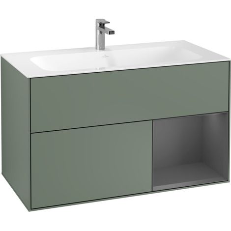 Villeroy & Boch G040GKGM Armoire sous-lavabo Finion G04 (1/2)