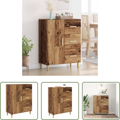 Altholz - Sideboard Altholz 34 x 69,5 x 90 cm Holzwerkstoff (1/5)