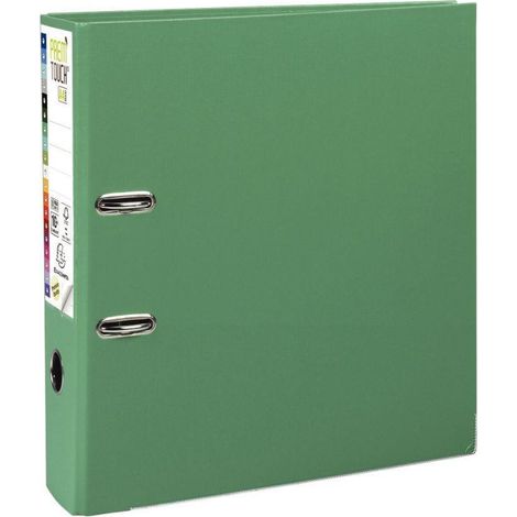 EXACOMPTA - Classeur a levier extra large - Dos 80mm -24.2 x 29.7 - Rembordé polypropylene - Vert (1/5)