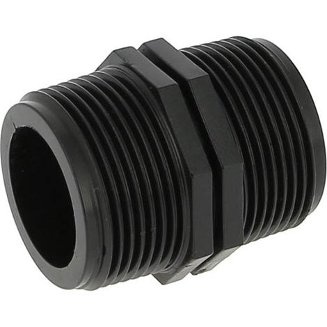 Mamelon plastique mâle-mâle 33-42