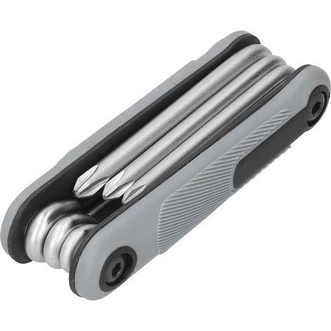 Klappschlüssel 8 in 1 Kreuzschlitz Mehrzweck-Werkzeug für tragbare Hardware-Reparaturen 0616C 6150 (1/5)