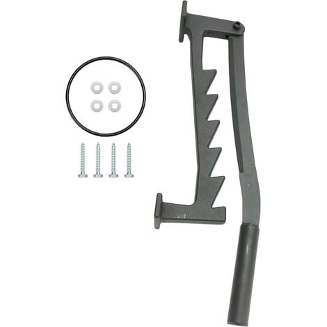 Partidor de troncos de palanca - Eficiente - Partidor de troncos manual de acero al carbono - Para todo tipo de madera - Fácil de usar (1/5)
