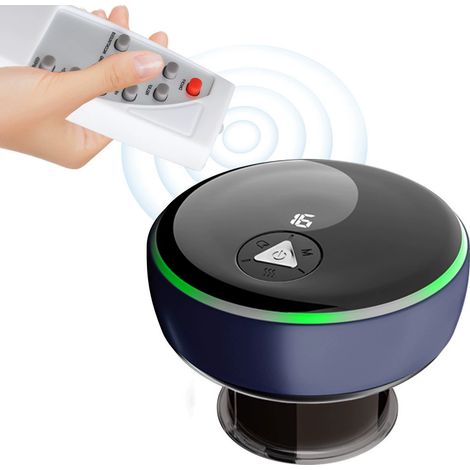 Drahtlose Saug-Schröpfvorrichtung, elektrisches Schröpfen und heißes Schröpfen Gerät, intelligente Massage für Entsperren von Meridianen,blau (1/5)