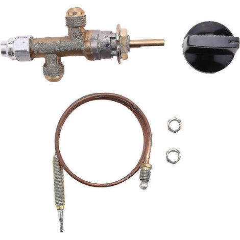 Dispositif de sécurité de la soupape de contrôle du foyer au propane (GPL) en cas de défaillance de la soupape de chauffage au gaz avec thermocouple et 25-26 (1/5)