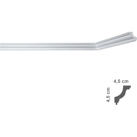 CORNICE DECORATIVA PER SOFFITTO mod. I703 - mm 45 x  45- 65 pezzi  - BOVELACCI