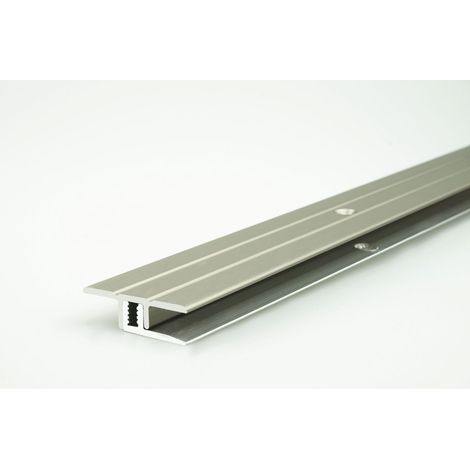 PLP-S-Set Übergangsprofil Alu Edelstahl-Design,34mm x 100cm