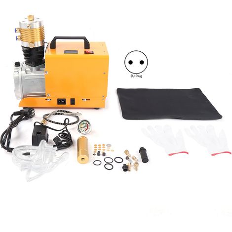 Pompe de compresseur d'air 30MPa 4500PSI, gonfleur électrique haute pression intégré, prise SetEU 220V (1/5)