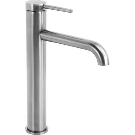 WASCHBECKENARMATUR REA SPOT BRUSH STEEL HIGH