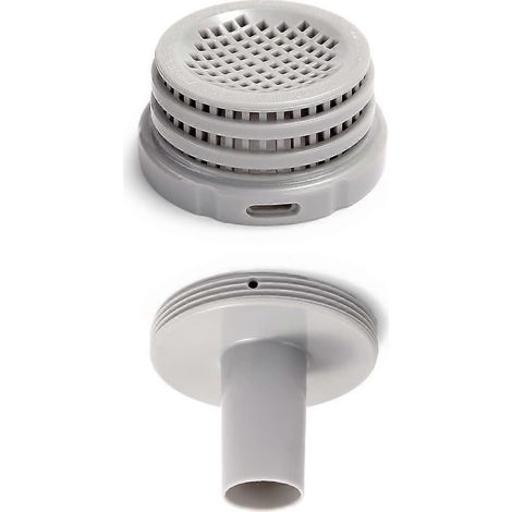 Connecteurs de filtre à montage direct et grilles d'écumoire de remplacement pour piscines des modèles 11070 et 11072.