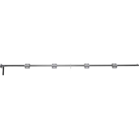 Axe de pivotement et de blocage pour allonges escamotables en bout de table - Longueur : 1200 mm - Rallonge : 2 x 500 mm ou 1 x 1000 mm - POTTKER