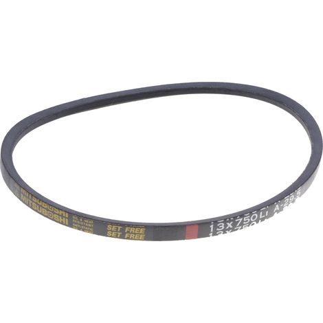 Jardiaffaires – Courroie lisse trapézoïdale A29.5 pour tondeuse autoportée – Longueur 800mm – Transmission HST Tuff Torq – Compatible Castel Garden, Dolmar, Iseki, Stiga, Viking