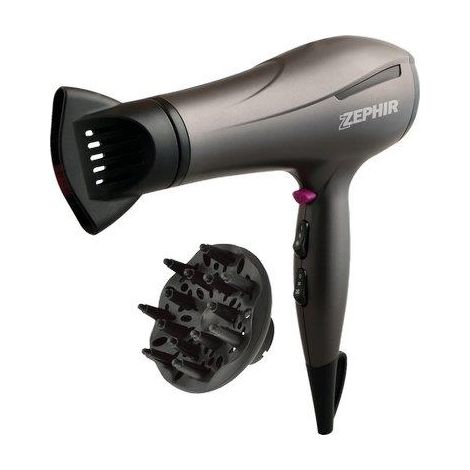 ASCIUGACAPELLI ZHB2001 ZEPHIR  VOLT 230 WATT 2200 2 VELOCITA 3 TEMPERATURE