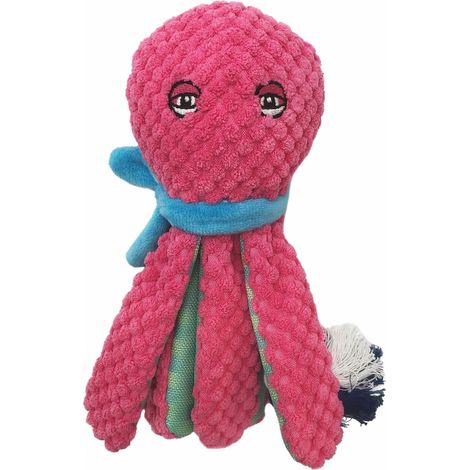 Peluche Poulpe recyclée - 18 cm