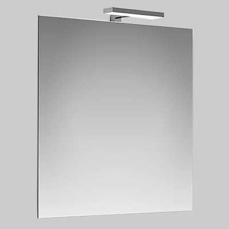 SPECCHIO A FILO VENEZIA CON LAMPADA LED - Cm 90 x 60