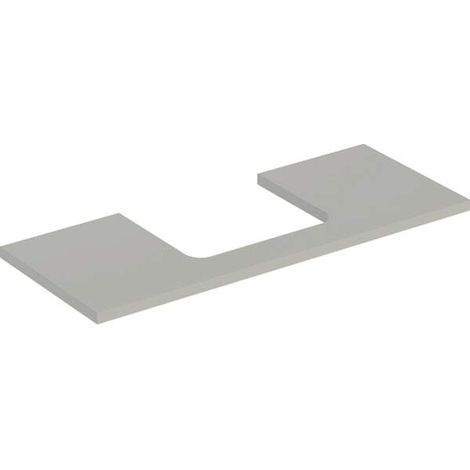 Placa de lavabo Geberit ONE, recortable en el centro, para lavabo