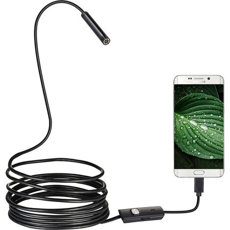 Téléphone Android 5,5 mm avec caméra, endoscope, pipeline, réparation dentaire automatique, caméra USB (1/5)