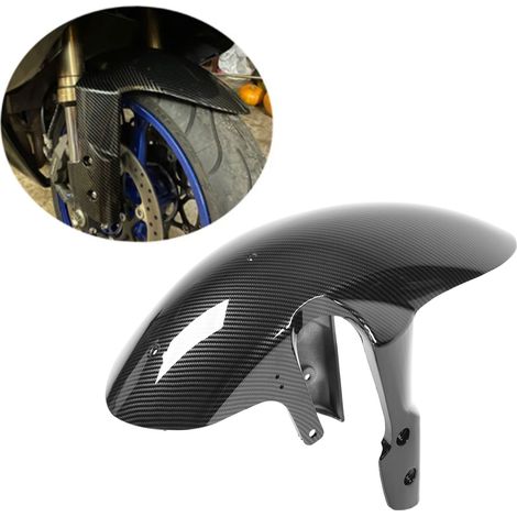 Die Kotflügel in Carbonfaseroptik passen für Suzuki GSXR 600, GSXR 750 (2006-2010), GSX-R 1000 (2005-2007), K5, K6, K7 und K8 (Übergröße). (1/5)