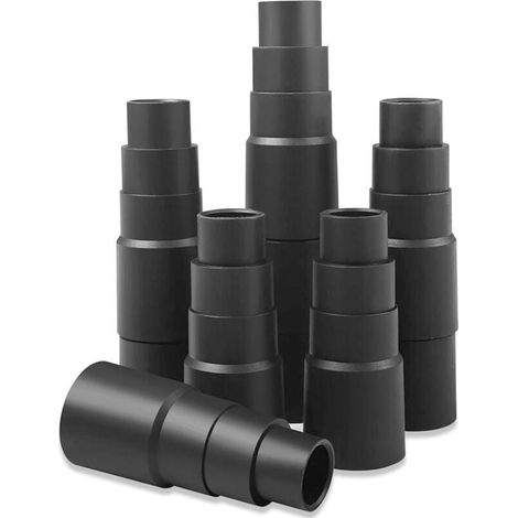 6 Pièces Adaptateur pour Tuyau, Adaptateurs Tuyau Aspirateur 25 MM à 42MM, Adaptateur pour Aspirateur Tuyau de Raccordement et Embout pour Tuyau d'aspirateur Convertisseur Pièces Accessoi (1/5)