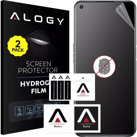 2x „Matte“-Folie für Oppo A54 / A74 5g / A93 5G Hydrogel Alogy HydroSkin Matte Pro™ für den Bildschirm für die „Keine Fingerabdrücke“-Hülle (1/5)