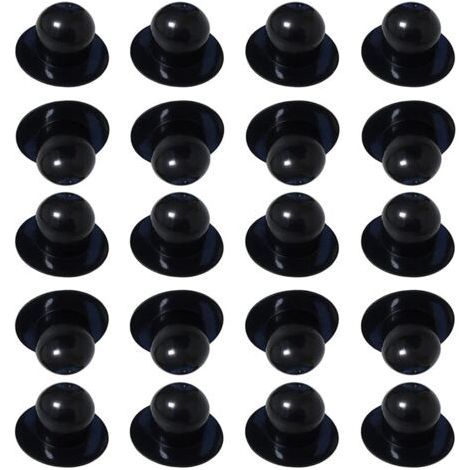ALLIANDISjardin piscine Lot de 20 bouchons de fond de rechange pour pompe de filtration de piscine (1/5)