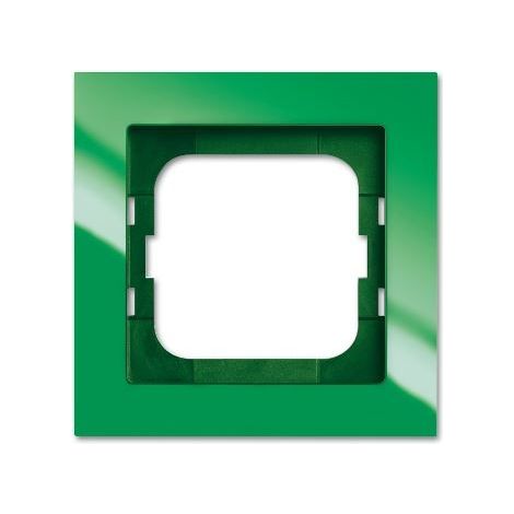 BUSCH-JAEGER 1721-286 ENCADREMENT DE RECOUVREMENT, SIMPLE PROGRAMMES D'INTERRUPTEURS ENCASTRÉS BUSCH-AXCENT® VERT