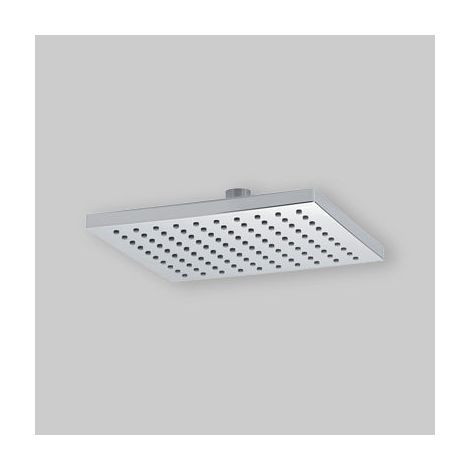 "SOFFIONE DOCCIA MONOGETTO QUADRATO """"PLUS 03"""" 20x20 mm - Cromo" (1/4)
