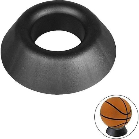 Ballhalter – Runder und quadratischer Kunststoff-Präsentationsständer – Für Basketball-, Fuß- und Rugbybälle – 1 Stück (1/5)