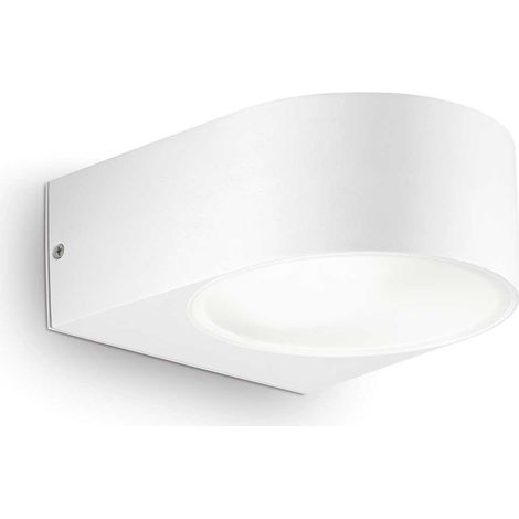 Ideal Lux Iko - Applique murale d'extérieur à 1 lumière blanche IP55, E27 (1/2)
