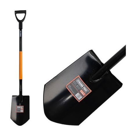 Spaten Strend Pro STYLER X03, spitz, Stahlstiel D